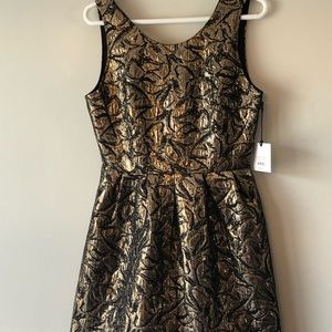 Jack by BB Dakota NWT mini metallic dress size 8